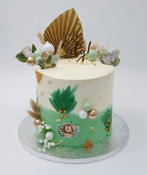 Animal and Jungle Safari Tower Cakes