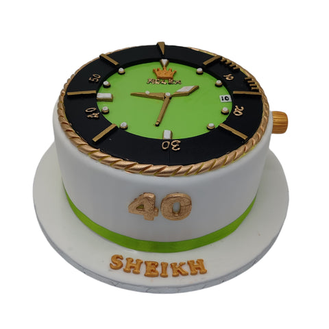 Rolex Watch Cake