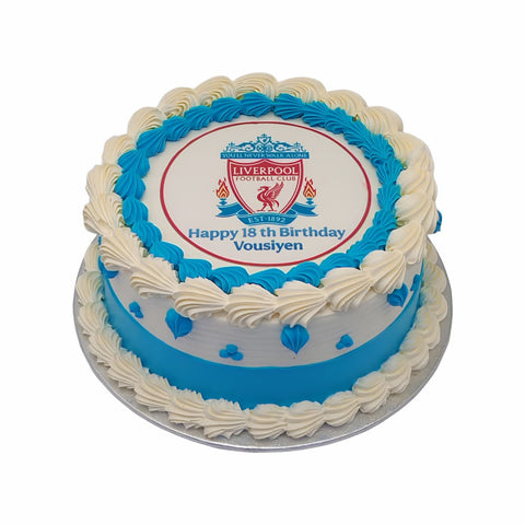 Liverpool Club Cake