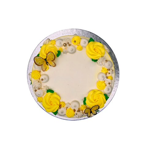 Yellow Waves Cake