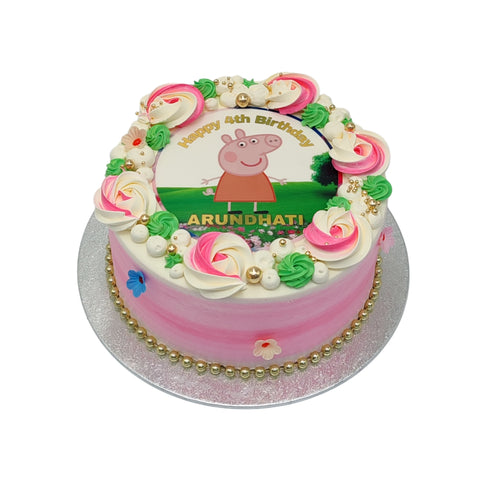 Peppa Pig Garden Cake