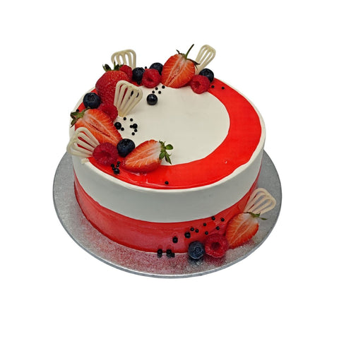 Summer Berries Cake