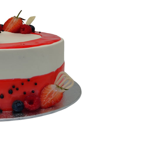Summer Berries Cake