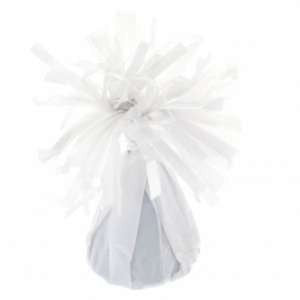 White Foil Balloon Weight