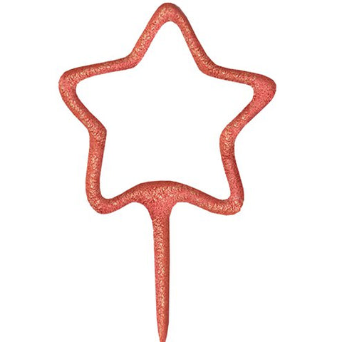 Rose Gold Star Sparkler - 7"