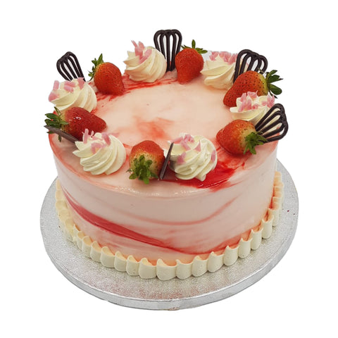 Strawberry Flavour Cake