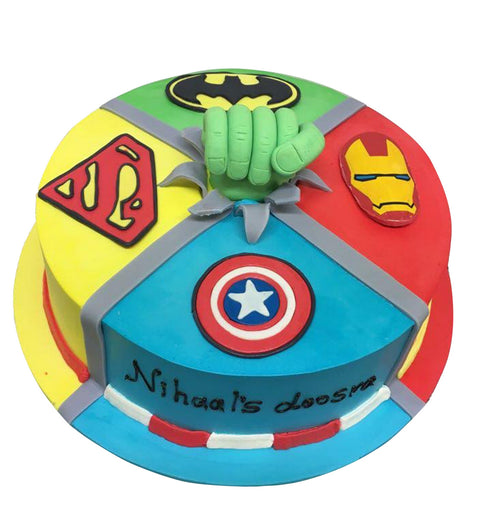 Super Hero Cake