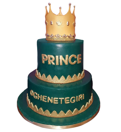 Crown Wedding Cake