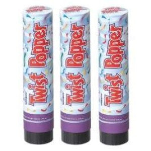 Twist Poppers (4 inch) - 3pk